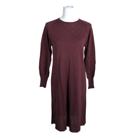 Unisex Noa Noa - Kootud kleit, suurus 36 - Veinipunane ()