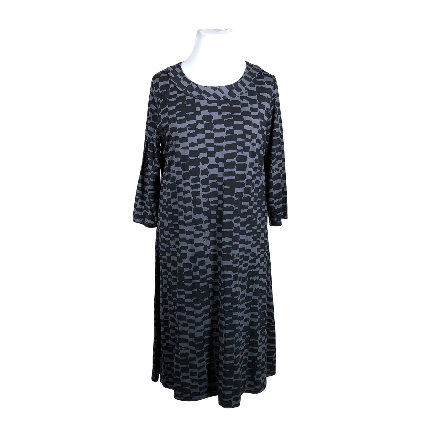 Unisex Nanso - Trikotaažist kleit, suurus 44 - Hall (1)