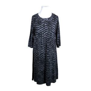 Unisex Nanso - Trikotaažist kleit, suurus 44 - Hall (1)