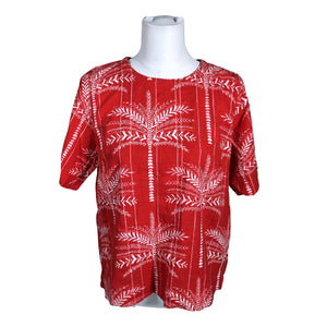 Unisex Next - Lühikeste käistega pluus, suurus 40 - Punane (1)