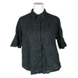 Unisex Opus - Lühikeste käistega pluus, suurus 38 - Roheline ()