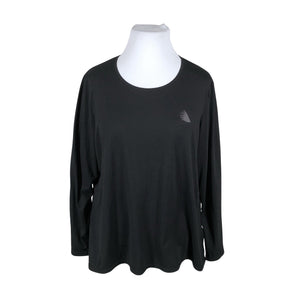 Unisex Zizzi - Spordisärk, pikad käised, suurus 50 - Must (1)
