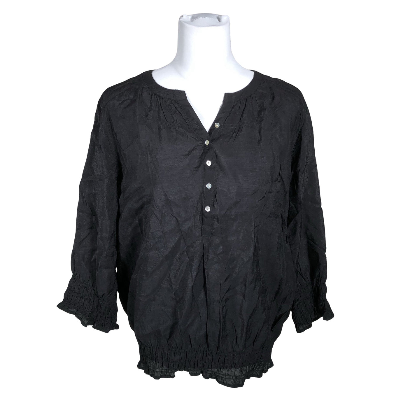 Unisex Fransa - Pluus, suurus 40 - Must (1)
