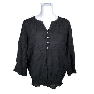 Unisex Fransa - Pluus, suurus 40 - Must (1)