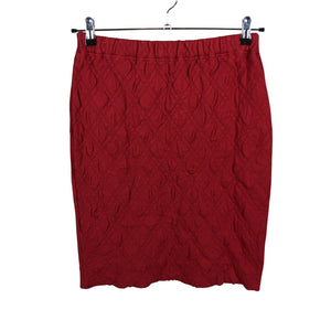 Unisex Anne Linnonmaa - Kootud seelik, suurus 38 - Punane (1)