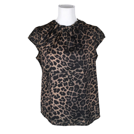 Unisex Comma - Lühikeste käistega pluus, suurus 38 - Pruun ()