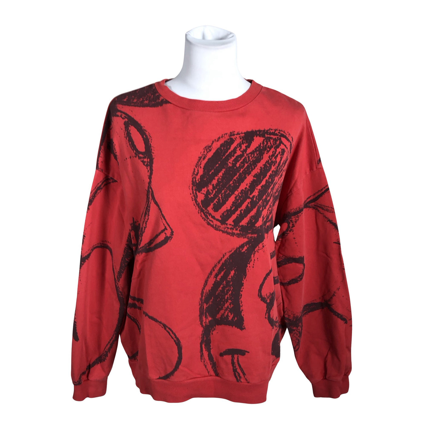 Unisex Desigual - Dressikangast pluus, suurus 40 - Punane (1)
