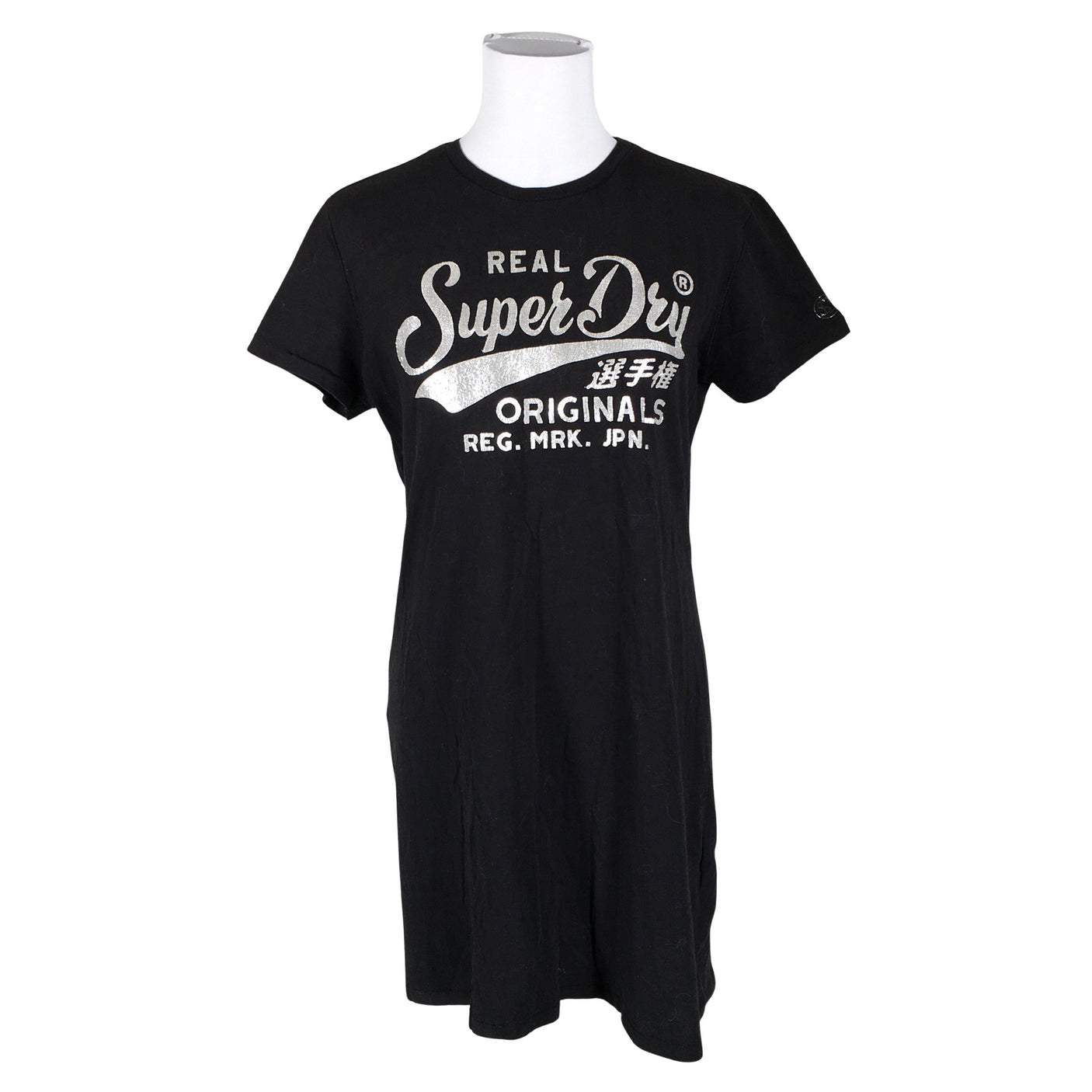 Unisex Superdry - Trikotaažist kleit, suurus 38 - Must (1)