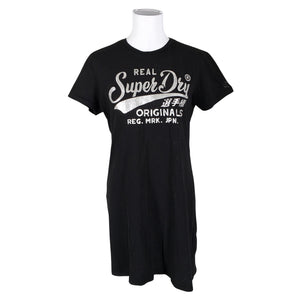 Unisex Superdry - Trikotaažist kleit, suurus 38 - Must (1)