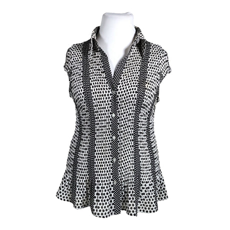 Unisex Taifun - Lühikeste käistega pluus, suurus 46 - Valge ()