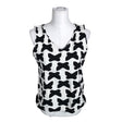 Unisex Nanso - Trikotaažist topp, suurus 40 - Valge ()