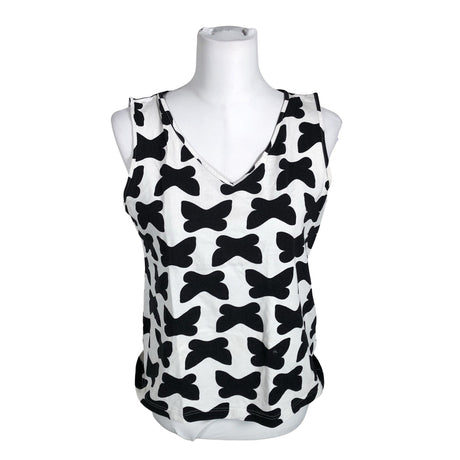 Unisex Nanso - Trikotaažist topp, suurus 40 - Valge ()