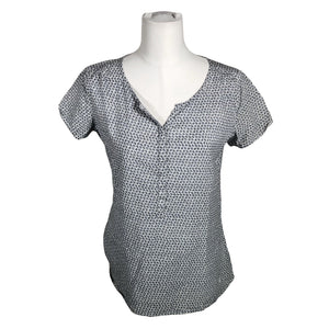 Unisex Basefield - Lühikeste käistega pluus, suurus 36 - Helesinine (1)