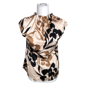 Unisex Comma - Lühikeste käistega pluus, suurus 34 - Heleroosa (1)