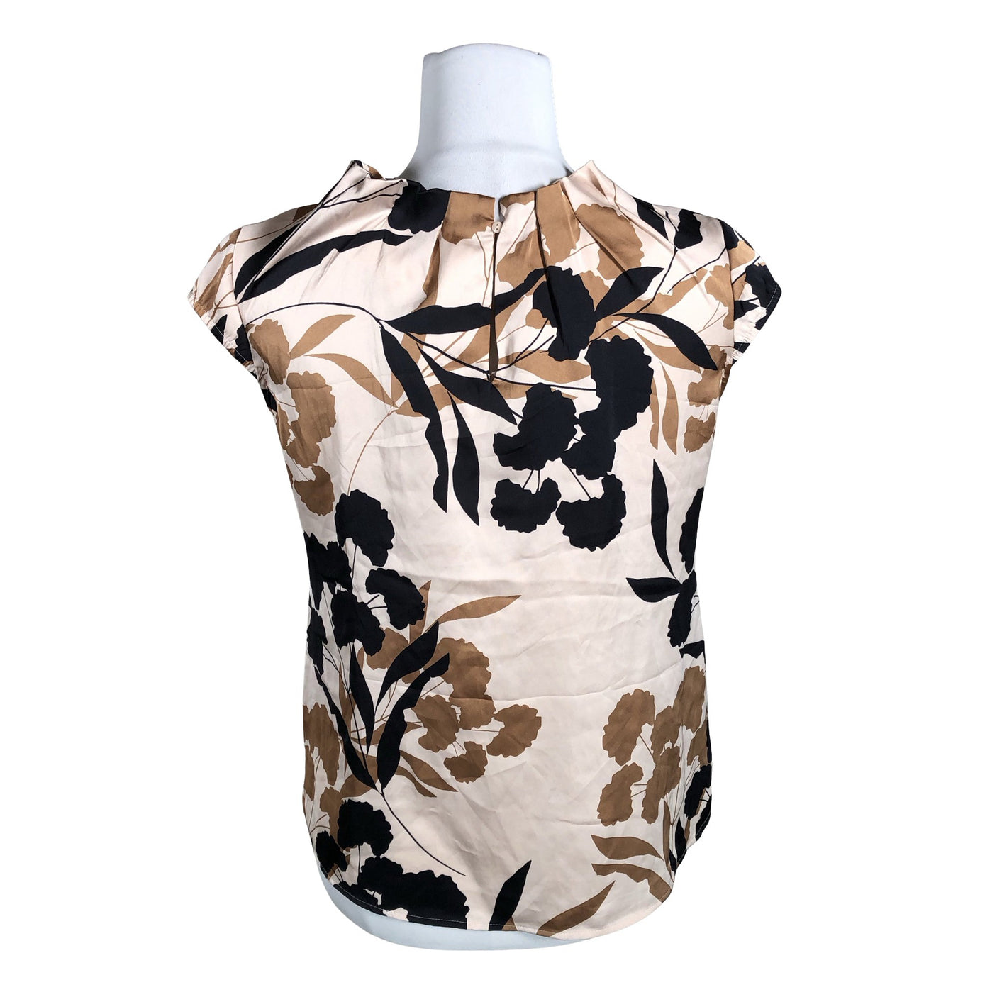 Unisex Comma - Lühikeste käistega pluus, suurus 34 - Heleroosa (2)