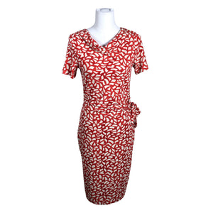 Unisex Ril's - Trikotaažist kleit, suurus 38 - Punane (1)