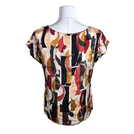 Unisex Ril's - Lühikeste käistega pluus, suurus 36 - Must (2)