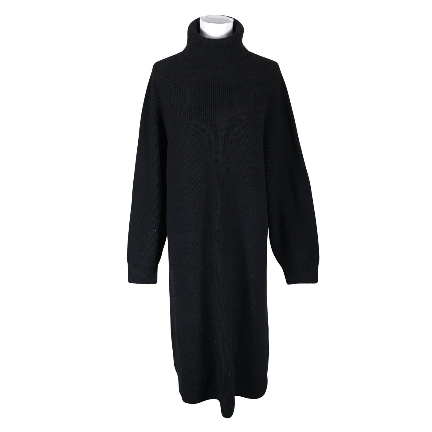 Unisex Arket - Kootud kleit, suurus 40 - Must (1)