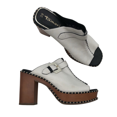 Unisex Tamaris - Lahtise kannaga jalanõud, suurus 39 - Valge ()