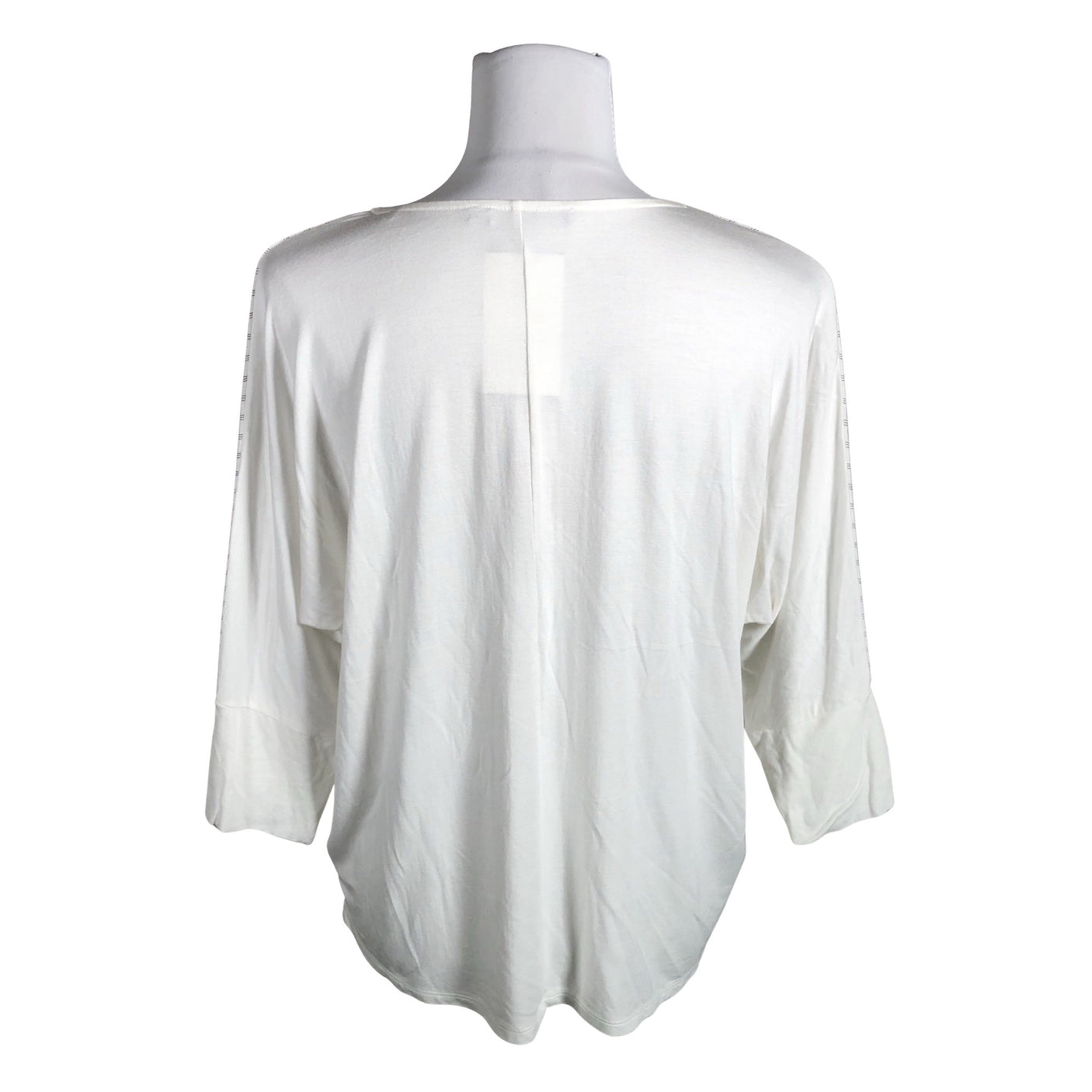 Unisex Someday - Trikotaažist pluus, suurus 36 - Valge (2)