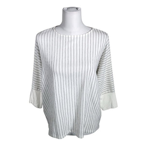 Unisex Someday - Trikotaažist pluus, suurus 36 - Valge (1)