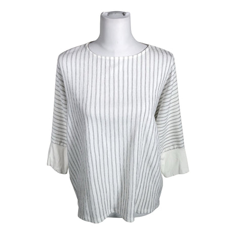 Unisex Someday - Trikotaažist pluus, suurus 36 - Valge ()
