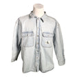 Unisex Calvin Klein Jeans - Teksasärk, suurus XXL - Helesinine ()