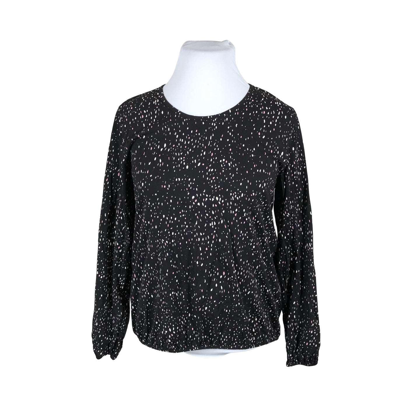 Unisex NOSH - Trikotaažist pluus, suurus 42 - Must (1)