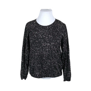 Unisex NOSH - Trikotaažist pluus, suurus 42 - Must (1)