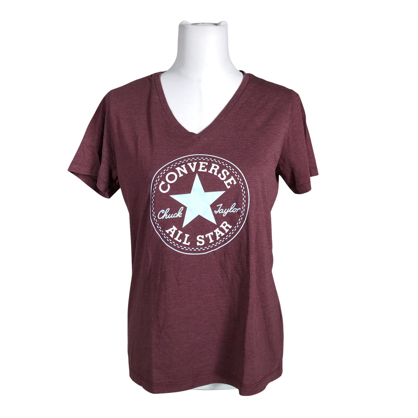 Unisex Converse - T-särk, suurus 38 - Veinipunane (1)