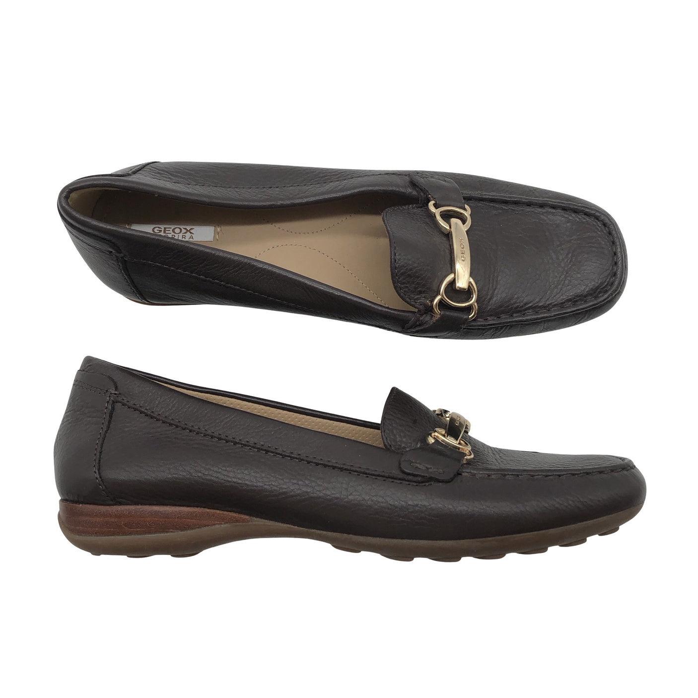 Unisex Geox - Mokassiinid, suurus 38 - Pruun (1)