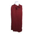 Unisex Sand - Õhuke kleit, suurus 42 - Veinipunane ()