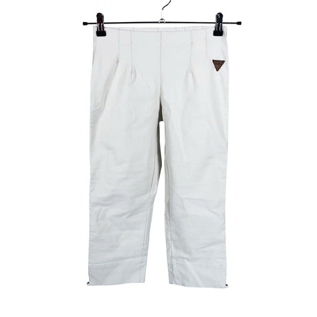 Unisex LauRie - Mittevenivad poolpikad püksid, suurus 34 - Looduslik valge ()