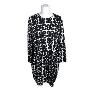 Unisex Marimekko - Trikotaažist kleit, suurus 38 - Valge (1)