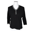 Unisex Signature - Trikotaažist pluus, suurus 40 - Must ()