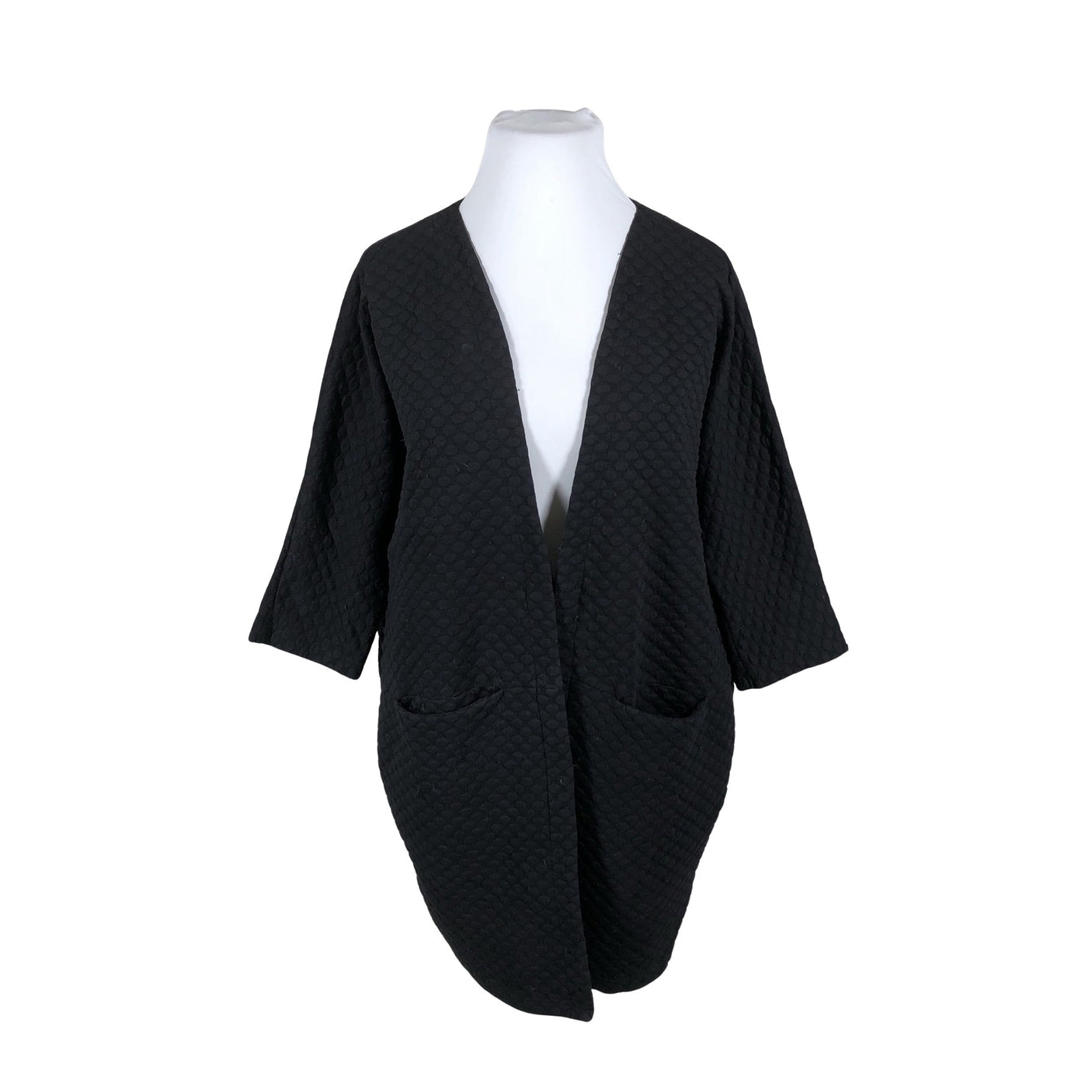 Unisex Aarrelabel - Kardigan, suurus 42 - Must (1)