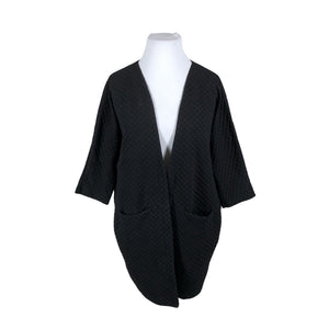 Unisex Aarrelabel - Kardigan, suurus 42 - Must (1)