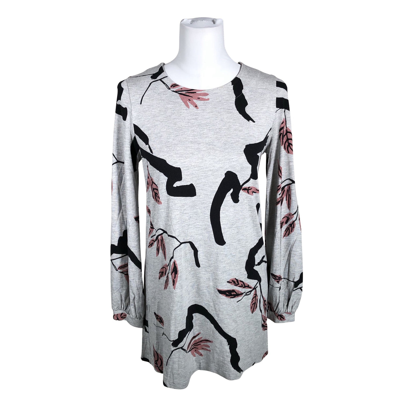 Unisex Nanso - Trikotaažist tuunika, suurus 36 - Hall (1)