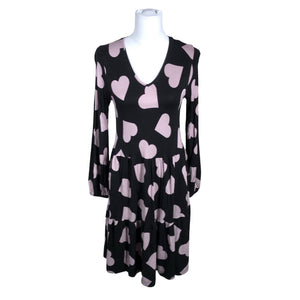 Unisex Nanso - Trikotaažist kleit, suurus 36 - Must (1)