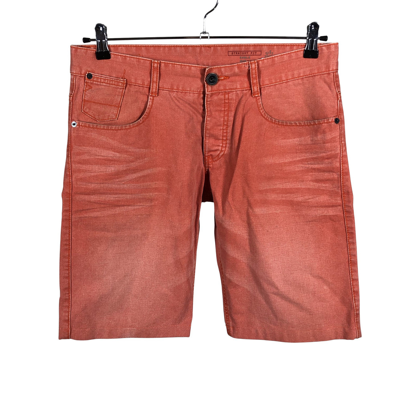 Unisex EDC by Esprit - Teksast lühikesed püksid, suurus W32 - Oranž (1)