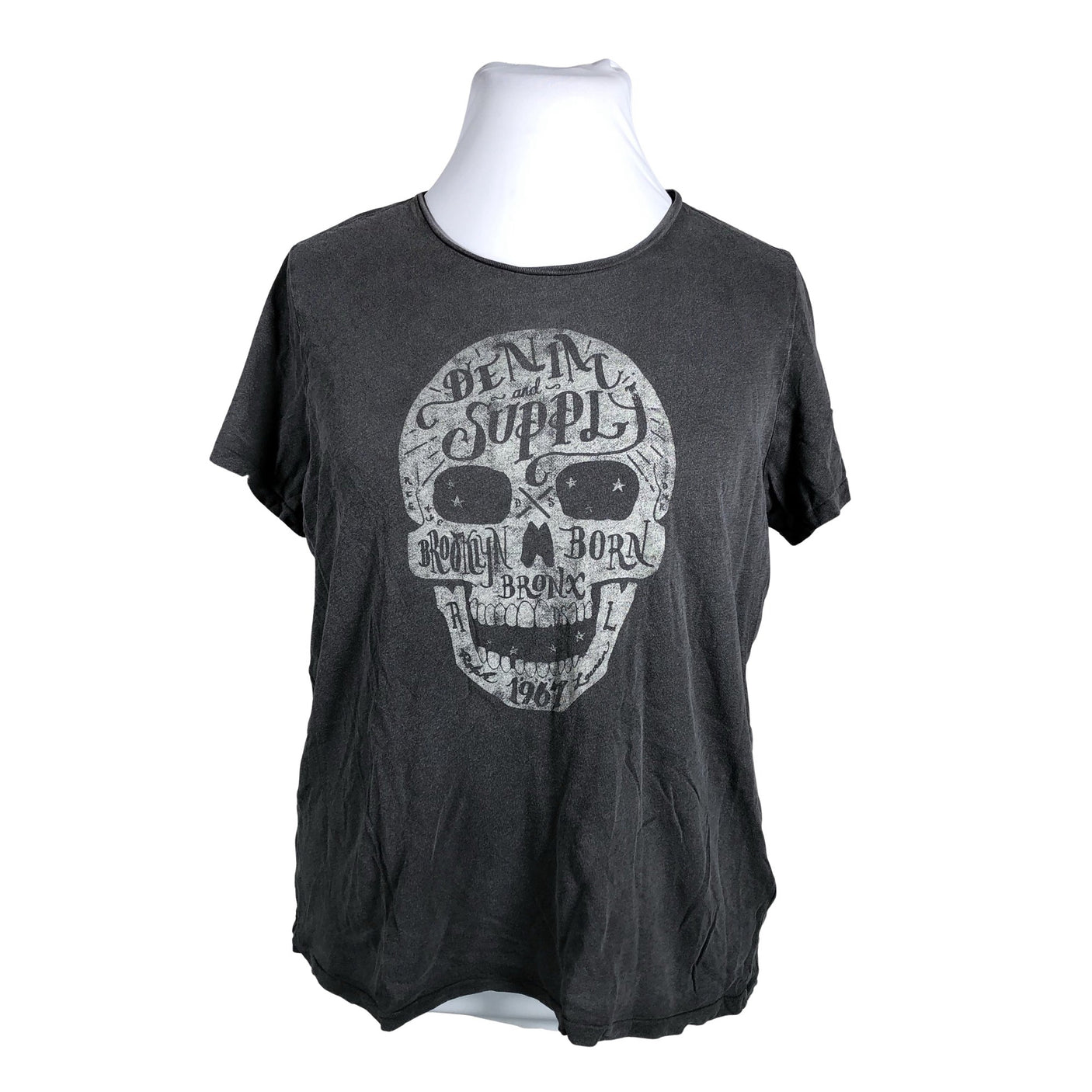 Unisex Denim & Supply Ralph Lauren - T-särk, suurus 42 - Hall (1)