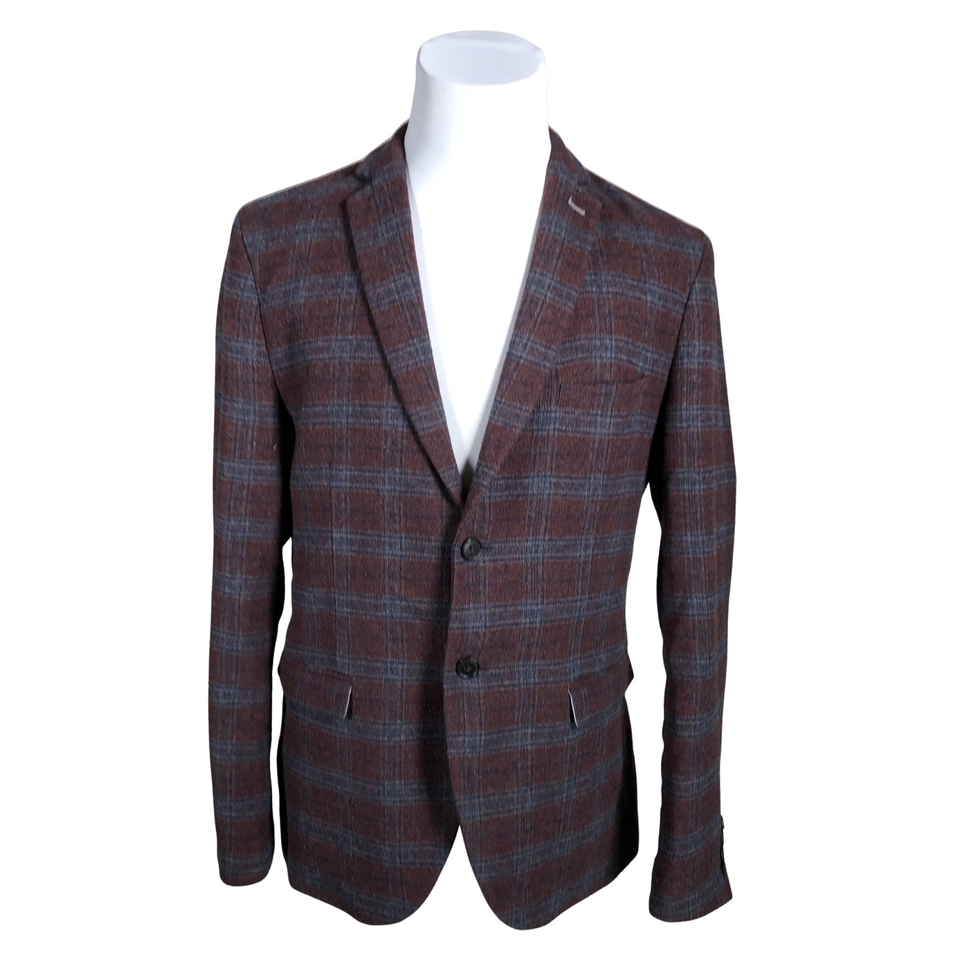 Unisex Selected - Pintsak, suurus XS - Veinipunane (1)