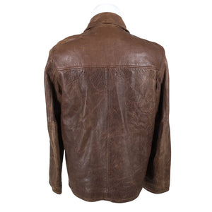Unisex M. Julian - Nahktagi, suurus S - Pruun (2)