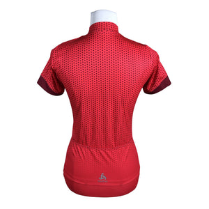 Unisex Odlo - Spordisärk, lühikesed käised, suurus 36 - Punane (2)