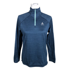 Unisex Odlo - Spordisärk, pikad käised, suurus 38 - Sinine (1)