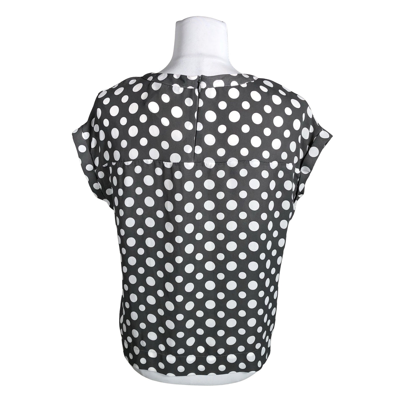 Unisex Next - Lühikeste käistega pluus, suurus 38 - Hall (2)