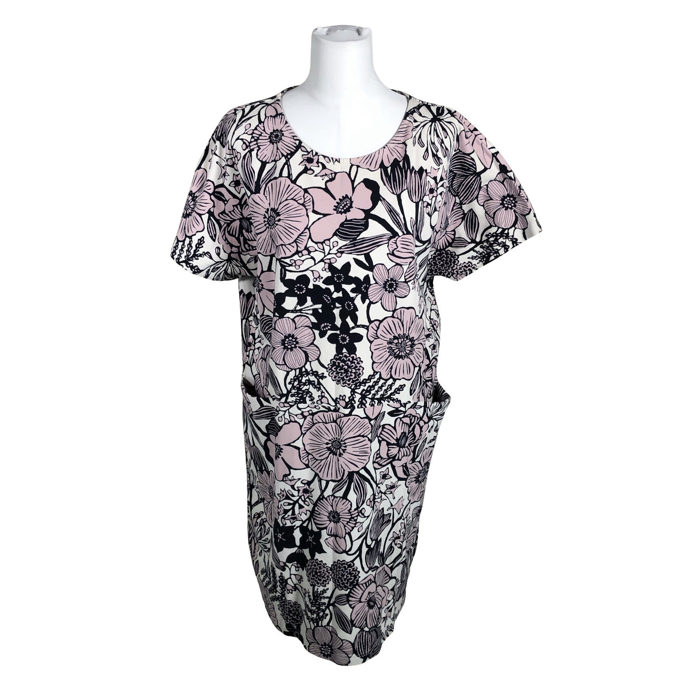 Unisex Nanso - Trikotaažist kleit, suurus 40 - Sinine (1)