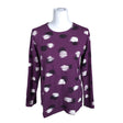Unisex Nanso - Trikotaažist pluus, suurus 40 - Lilla ()