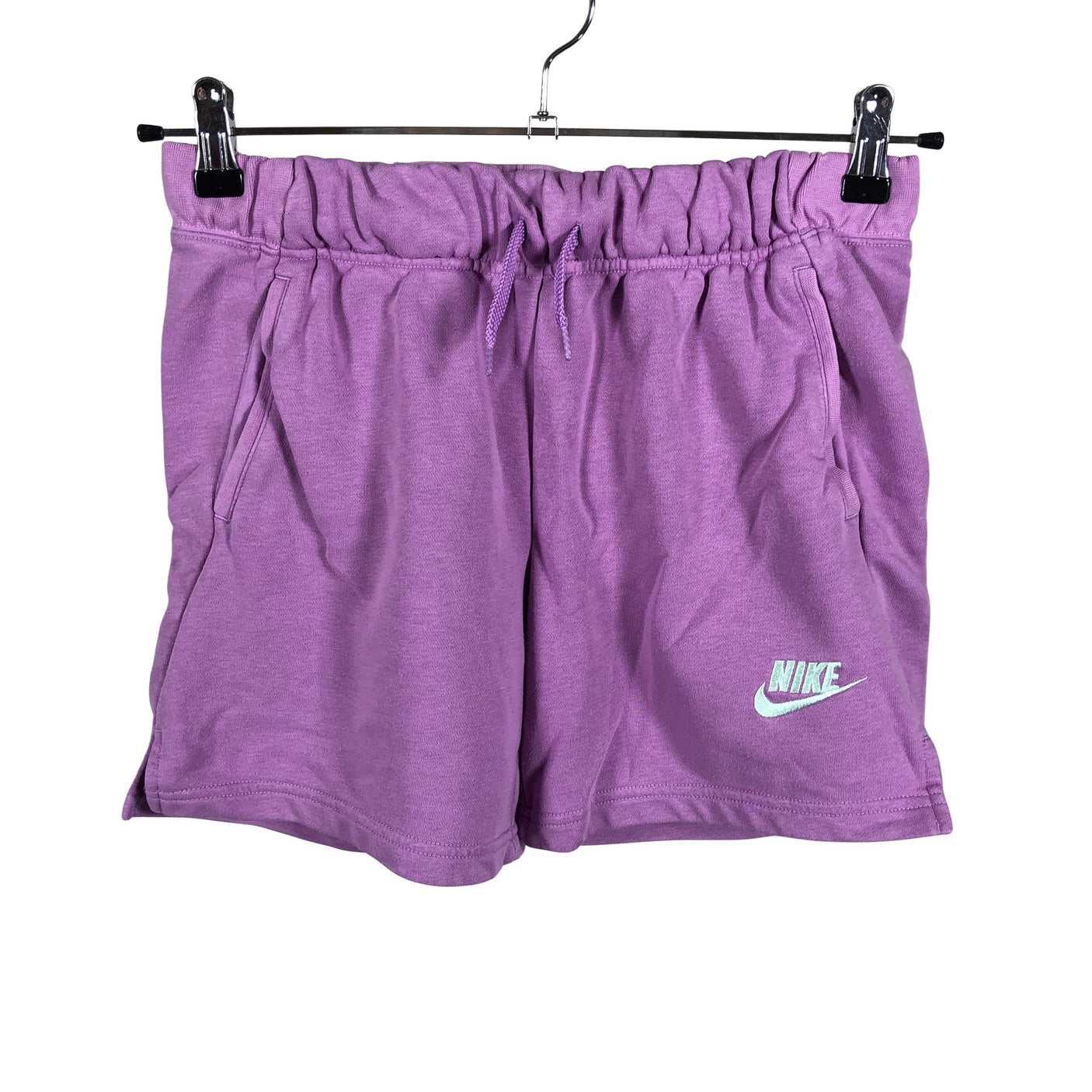 Unisex Nike - Dressikangast lühikesed püksid, suurus 158 - 164 - Lilla (1)