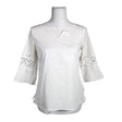 Unisex Comma - Pluus, suurus 34 - Valge ()